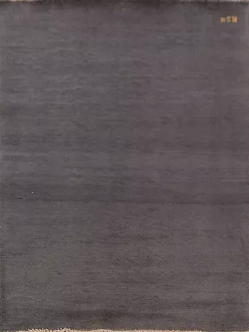 Gray Blue Modern Wool Gabbeh Oriental Rug 5x7