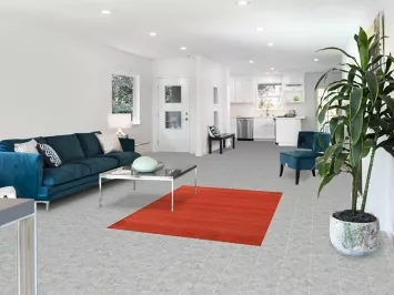 Handmade Gabbeh Modern Wool Accent Rug 4x6