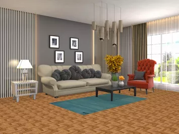 Handmade Wool Gabbeh Oriental Rug 3x6