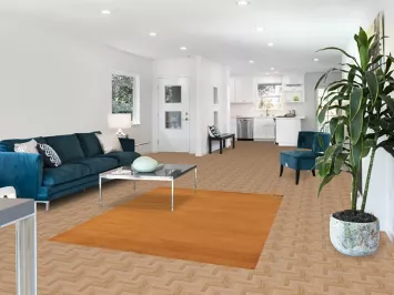 Modern Wool Gabbeh Oriental Rug 5x7