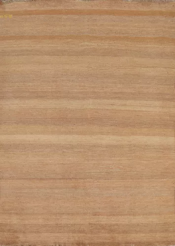 Striped Wool Modern Gabbeh Oriental Rug 5x6