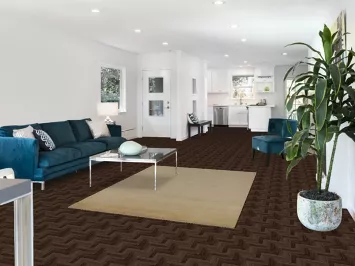 Solid Wool Modern Gabbeh Oriental Rug 5x6