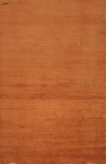 Modern Wool Gabbeh Oriental Area Rug 7x9