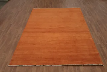 Modern Wool Gabbeh Oriental Area Rug 7x9