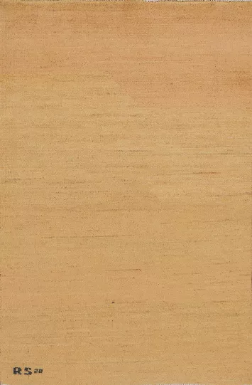 Modern Wool Gabbeh Oriental Accent Rug 3x4