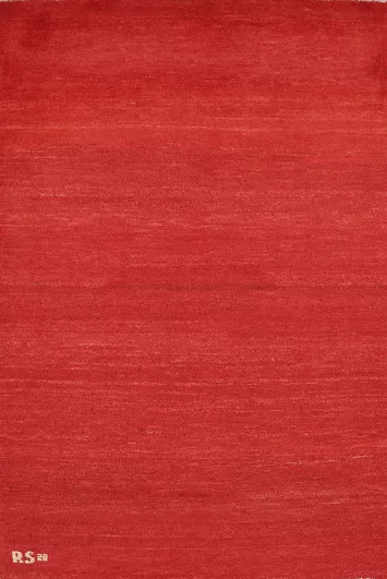 Modern Wool Gabbeh Oriental Foyer Rug 3x5