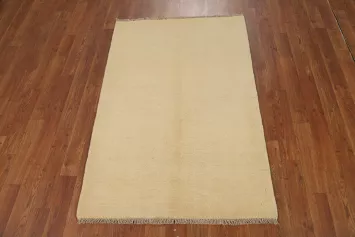 Handmade Wool Gabbeh Oriental Accent Rug 3x4