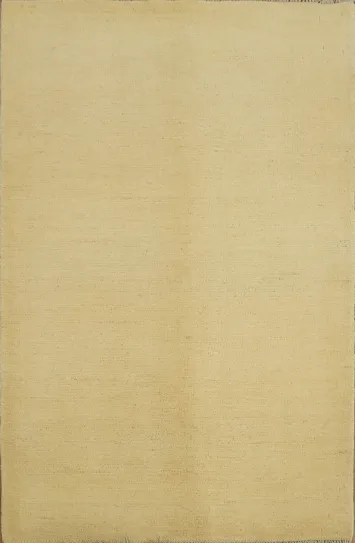 Handmade Wool Gabbeh Oriental Accent Rug 3x4