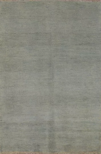 Modern Wool Gabbeh Oriental Accent Rug 3x4