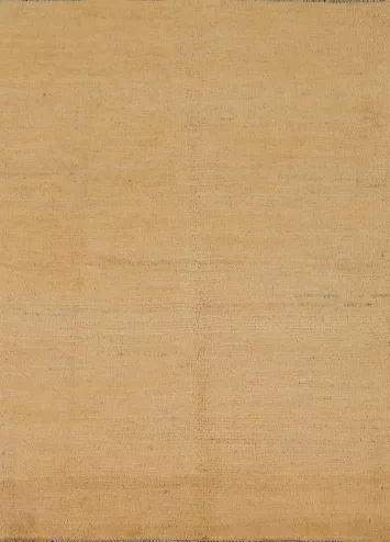 Modern Wool Gabbeh Oriental Accent Rug 3x4