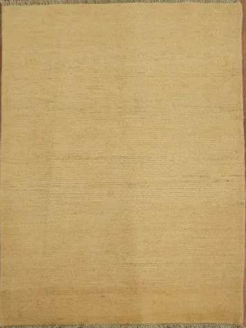 Modern Wool Gabbeh Oriental Accent Rug 3x4