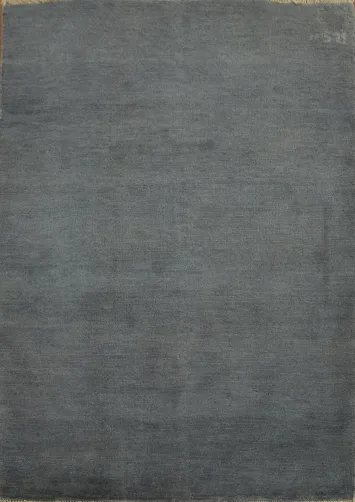 Blue Gray Modern Gabbeh Oriental Foyer Rug 3x5