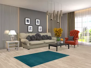 Modern Wool Gabbeh Oriental Foyer Rug 3x5