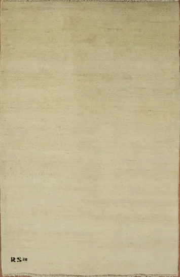 Modern Wool Gabbeh Oriental Foyer Rug 3x5