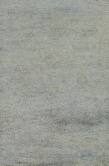 Modern Wool Gabbeh Oriental Accent Rug 3x4