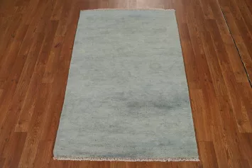 Modern Wool Gabbeh Oriental Accent Rug 3x4