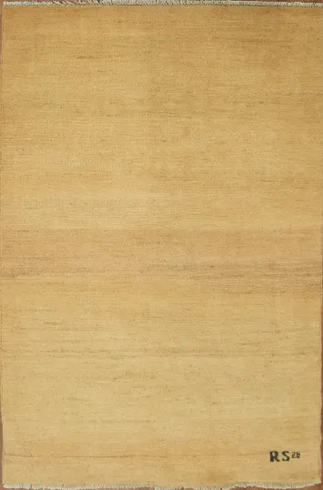 Contemporary Wool Gabbeh Oriental Rug 3x5