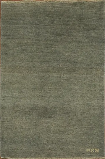 Handmade Gabbeh Modern Wool Foyer Rug 3x4