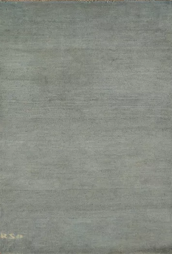 Blue Modern Wool Gabbeh Oriental Rug 3x5