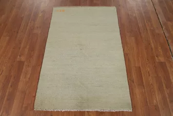 Handmade Gabbeh Modern Wool Foyer Rug 3x4