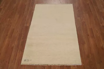 Handmade Gabbeh Modern Wool Foyer Rug 3x4