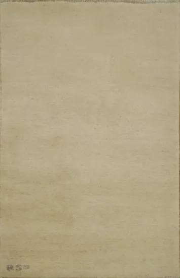 Handmade Gabbeh Modern Wool Foyer Rug 3x4