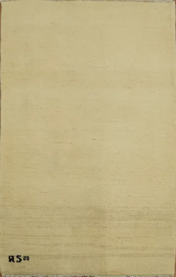 Handmade Gabbeh Modern Wool Foyer Rug 3x4