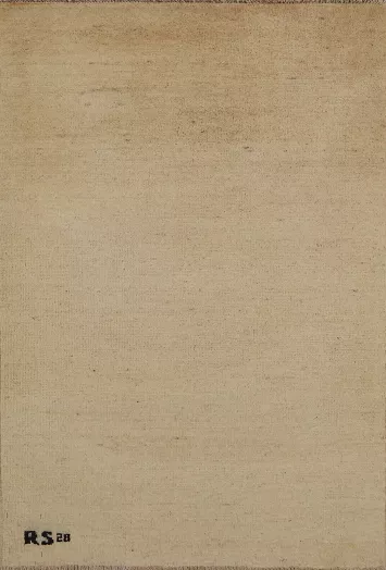 Handmade Gabbeh Modern Wool Foyer Rug 3x4