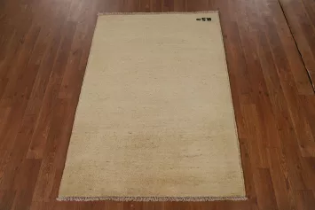 Handmade Gabbeh Modern Wool Foyer Rug 3x4