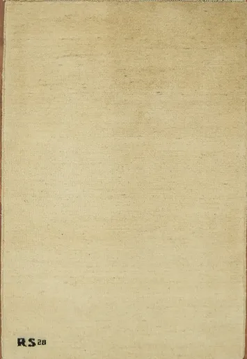 Handmade Gabbeh Modern Wool Foyer Rug 3x4