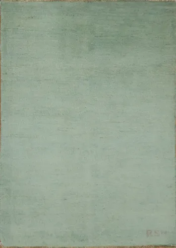 Handmade Gabbeh Modern Wool Foyer Rug 3x4