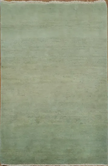 Handmade Gabbeh Modern Wool Foyer Rug 3x4