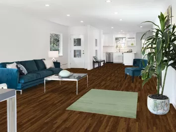 Handmade Green Wool Gabbeh Accent Modern Rug 4x5