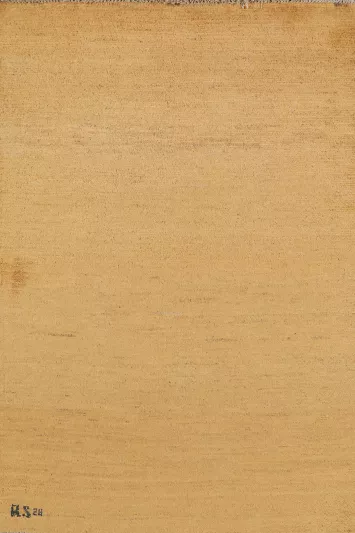 Contemporary Yellow Gabbeh Oriental Rug 3x5