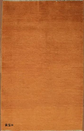 Contemporary Wool Gabbeh Oriental Rug 3x5