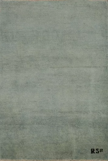 Handmade Gabbeh Modern Wool Foyer Rug 3x4