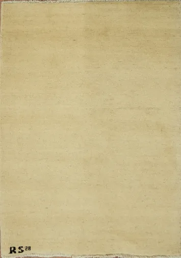 Handmade Gabbeh Modern Wool Foyer Rug 3x4