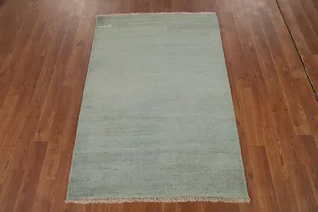 Handmade Gabbeh Modern Wool Foyer Rug 3x4