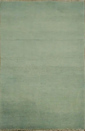 Handmade Gabbeh Modern Wool Foyer Rug 3x4