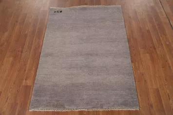 Handmade Gabbeh Modern Wool Foyer Rug 3x4