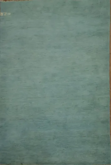 Light Blue Modern Wool Gabbeh Oriental Rug 3x5