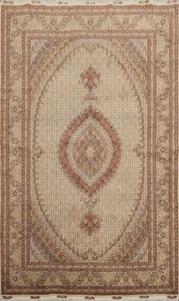 Vegetable Dye Tabriz Persian Area Rug 7x10