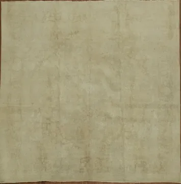 Square Wool Mashad Persian Area Rug 10x10