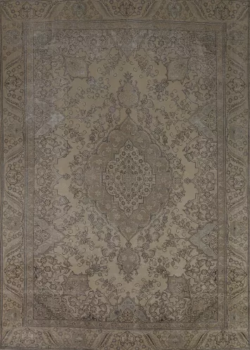 Handmade Wool Tabriz Persian Area Rug 10x12