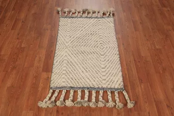 Handmade Wool Moroccan Indian Rug 2x3