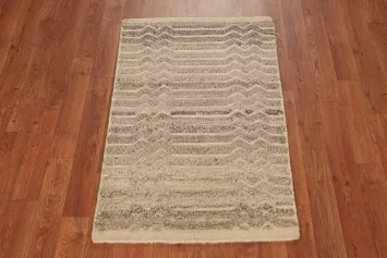 Handmade Wool Moroccan Indian Rug 2x3