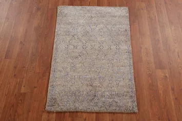 Handmade Wool Moroccan Indian Rug 2x3