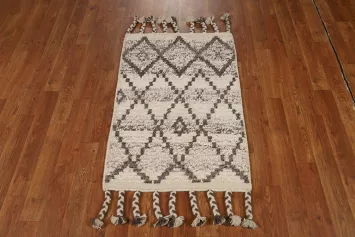 Geometric Moroccan Oriental Accent Rug 2x3