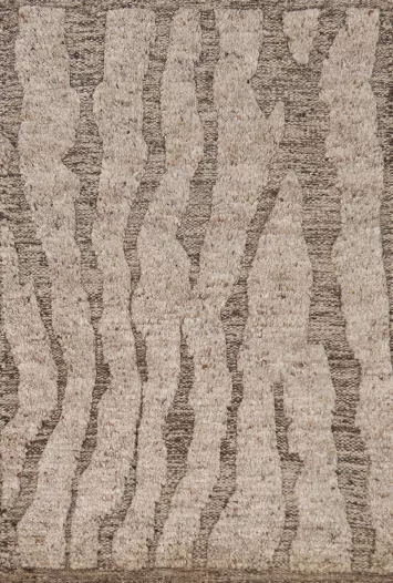 Handmade Wool Moroccan Oriental Accent Rug 2x3