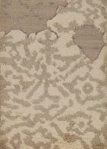 Abstract Wool Moroccan Oriental Accent Rug 2x3